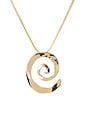 view 2 of 2 Aura Swirl Necklace in Gold