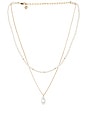 view 1 of 2 Pacific Pearl Layered Necklace in Gold
