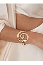 view 4 of 4 PULSERA AURA SWIRL in Gold