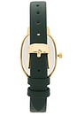 view 2 of 4 Harper Timeless Texture Leather Watch in Black & Gold