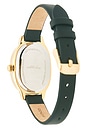 view 4 of 4 Harper Timeless Texture Leather Watch in Black & Gold