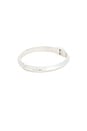 view 1 of 3 Base Stacking Bangle Bracelet in Silver
