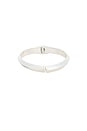 view 2 of 3 Base Stacking Bangle Bracelet in Silver