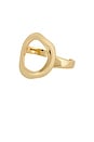 view 1 of 3 Open Circle Cuff Bracelet in Gold