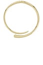 view 1 of 3 Elegant Wrap Choker Necklace in Gold