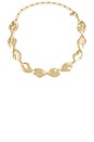 view 1 of 3 Liquid Luxe Statement Choker in Gold