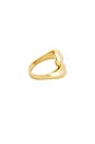 view 2 of 3 Radiant Gem Wrap Ring in Gold