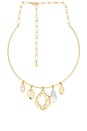 view 1 of 3 Liquid Luxe Charmed Choker in Gold