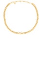 view 1 of 3 Flat Chain Necklace in Gold