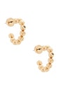 view 1 of 3 PENDIENTES DE ARO MOLTEN EVERYDAY HOOPS in Gold