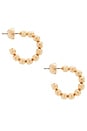 view 2 of 3 PENDIENTES DE ARO MOLTEN EVERYDAY HOOPS in Gold