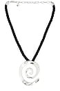 view 1 of 3 Aura Rope Necklace in Silver