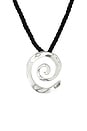 view 2 of 3 Aura Rope Necklace in Silver