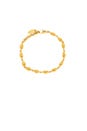 view 1 of 3 Evil Eye Charm Bracelet in Gold