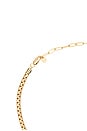 view 3 of 3 CUELLO CADENA SINGLE ROLO CHAIN NECKLACE in Gold