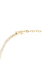 view 3 of 3 COLLAR TENIS EVERYDAY in Clear Crystal & Gold