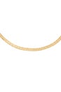 view 2 of 3 COLLAR DE CADENA PLANA TEXTURED FLAT CHAIN NECKLACE in Gold