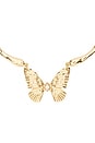 view 2 of 3 COLLAR GARGANTILLA FLUTTERING GLOW in Gold