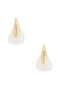 view 1 of 2 Solstice Earrings in White