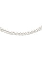 view 2 of 3 Flat Cable Chain Necklace in Silver