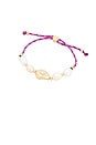 view 1 of 3 Gold And Pearl Cord Bracelet in Gold & Pearl