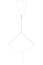 view 1 of 2 Liquid Melt Body Chain in Gold