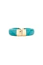 view 2 of 3 Carved Relic Cuff in Turquoise