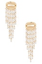 view 1 of 2 Mykonos Shell Dangle Earrings in Gold