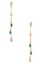 view 1 of 2 Turquoise Cascade Earrings in Turquoise