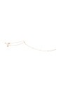 view 2 of 5 Santorini Shell Foot Chain in Gold