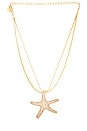 view 1 of 2 Pav? Starfish Necklace in Gold