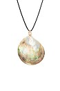 view 2 of 2 Statement Shell Cord Necklace in Shell