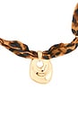 view 2 of 2 COLLAR COLGANTE LEOPARD in Leopard & Gold