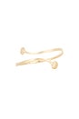 view 1 of 3 Santorini Shell Arm Cuff in Gold