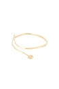 view 2 of 3 Santorini Shell Arm Cuff in Gold