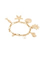view 3 of 3 Oceanic Dreams Charm Bracelet in Gold