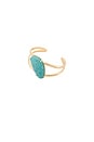 view 1 of 3 MANCHETTE DESERT in Turquoise & Gold