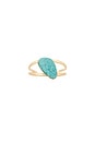 view 2 of 3 MANCHETTE DESERT in Turquoise & Gold
