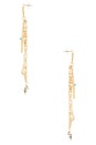 view 2 of 2 Starfish Seeker Drop Earrings in Gold