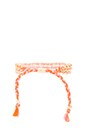 view 3 of 3 3 Chain Braided Friendship Bracelet in Gold, Pink & Brown Gold in Gold, Pink, Orange & Brown Gold