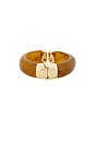 view 2 of 3 Carved Relic Cuff in Carmel