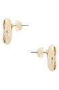 view 2 of 2 Crystal Marquise Stud Earrings in Gold
