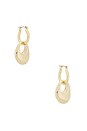 view 1 of 3 PEBBLE イヤリング in Gold