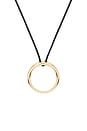 view 2 of 2 Eternal Orbit Cord Necklace in Black