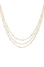 view 2 of 2 Perfect Stone Layered Necklace in Pink