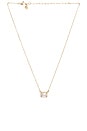 view 1 of 2 Classic Square Pendant Necklace in Gold