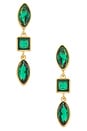 view 1 of 2 PENDIENTES SHAPE in Gold