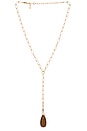 view 1 of 2 Teardrop Stone Lariat in Multi