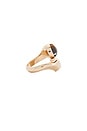 view 2 of 3 Oval Stone Dome Ring in Multi