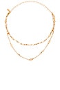 view 2 of 2 Geo Choker in Gold